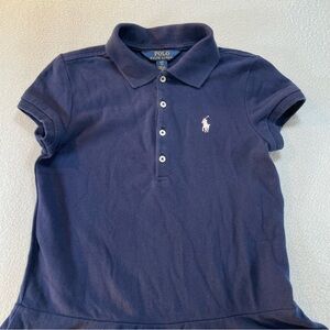 Polo Ralph Lauren Girls Polo Dress Size Small (7)